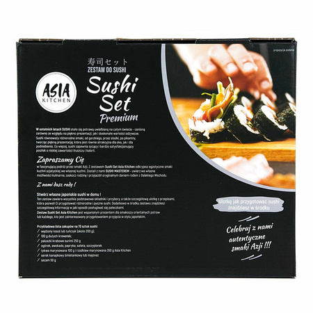 Sushi Set Premium - Zestaw do robienia sushi - nawet 70 kawałków!