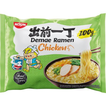 Zupa Demae Ramen o smaku kurczaka instant 100g Nissin